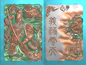 最火的关公玉雕图纸款式_享刻玉石电脑雕刻机厂