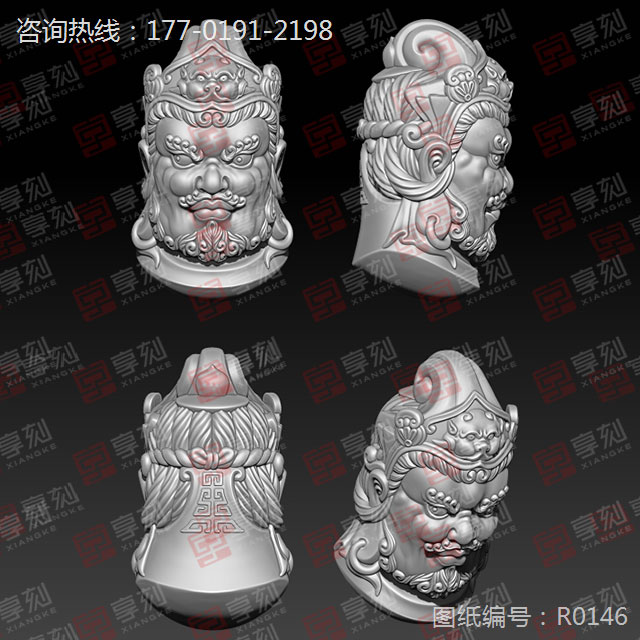 大黑天神佛像精雕模型图