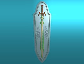 宝剑玉石精雕模型图纸下载_玉石雕刻工具设备厂