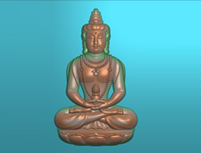 无量菩萨精雕图纸下载_玉石雕刻机精雕机厂家