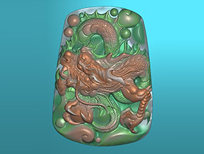 适合纯色玉石电脑雕刻龙牌_小型玉石雕刻机精雕