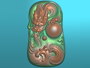 适合翡翠电脑雕刻龙牌精雕图_小型玉石雕刻机精