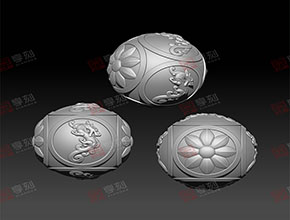 新款圆珠雕刻精雕模型图_珠子雕刻机厂家