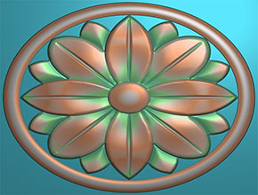 花件镂空雕刻精雕模型图_全自动玉石雕刻机厂家