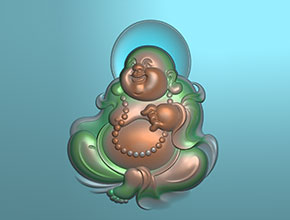 大肚笑佛精雕图纸_全自动翡翠雕刻机厂家