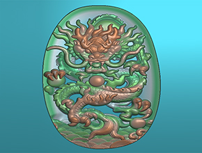 新款玉石玉雕龙牌电脑雕刻图纸_电脑玉石雕刻机