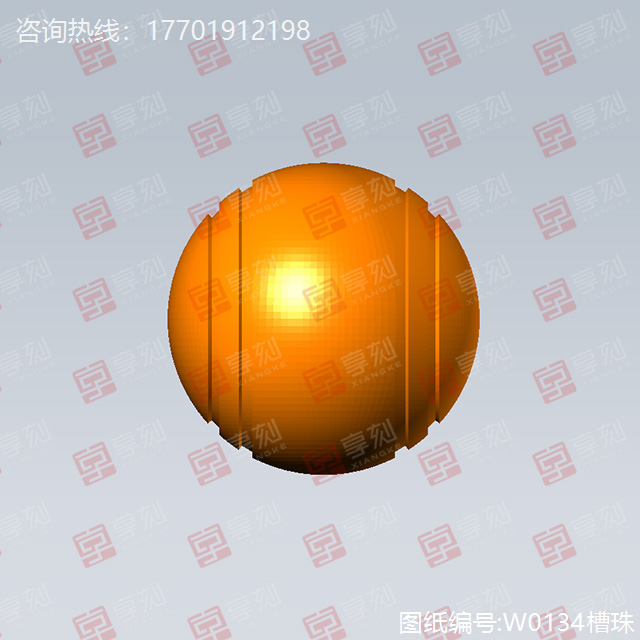 玉石珠子精雕模型图