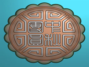 月饼玉石玉雕精雕图_数控玉石雕刻机厂家