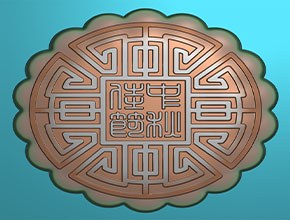 传统月饼玉石雕刻电脑图纸_数控玉石雕刻机厂家