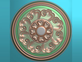 花件圆牌玉石雕刻图纸_电脑玉石雕刻机厂家