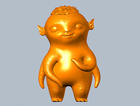 胡巴立体摆件电脑雕刻模型图_电脑玉石雕刻机厂