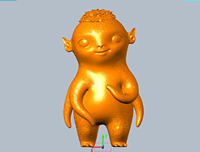 胡巴立体玉石雕刻模型图纸_电脑数控玉石雕刻机