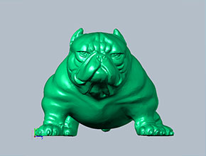 沙皮狗摆件工艺品雕刻模型图_电脑数控玉雕雕刻