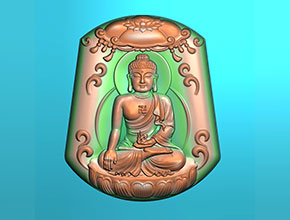 八大守护神大日如来玉石精雕机图纸_电脑数控玉