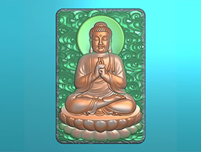 阿弥陀佛 玉石雕刻机精雕图纸下载_享刻数控雕刻