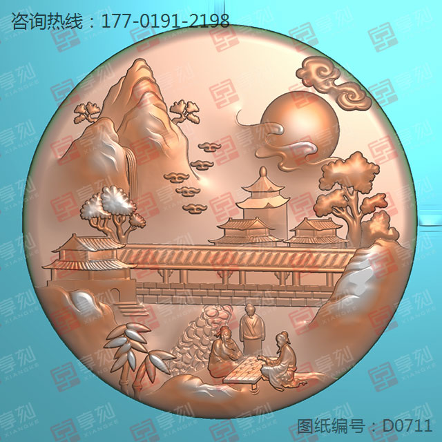 山水牌系列玉石雕刻机电脑雕刻图纸