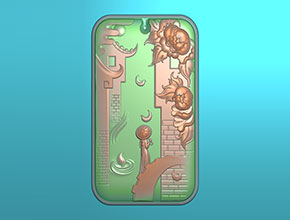 和田玉仕女电脑玉石雕刻精雕图_享刻数控雕刻机