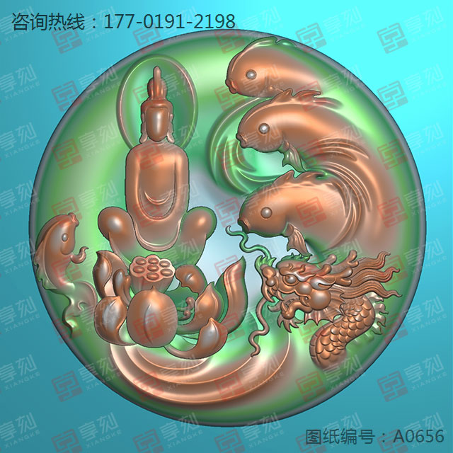 佛牌玉雕机电脑雕刻模型玉石玉雕图纸