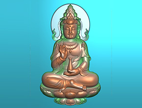 观音玉石雕刻图纸_精雕图_享刻数控雕刻机厂家