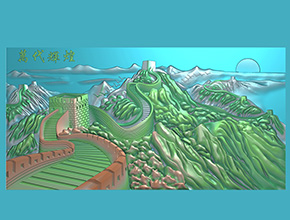 仿古神兽麒麟白玉电脑精雕图纸下载_享刻数控雕