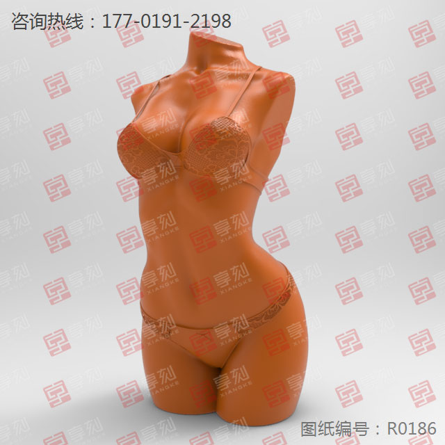 女模模型3D雕刻图纸_玉石加工全套设备厂家