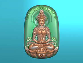 翡翠观音吊坠玉雕图纸_玉石加工全套设备厂家