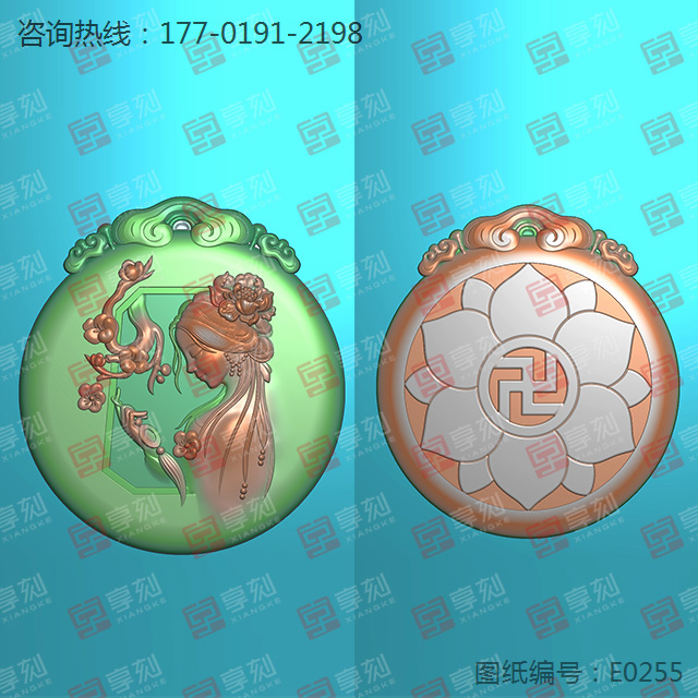 仕女电脑玉雕图纸_玉石加工全套设备厂家