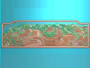 长城浮雕图纸_玉石加工全套设备厂家