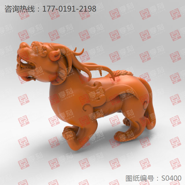 貔貅立体摆件3d玉雕模型图_玉石加工全套设备厂家