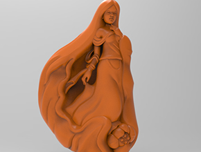 美女摆件3d立体模型图_玉石加工全套设备厂家