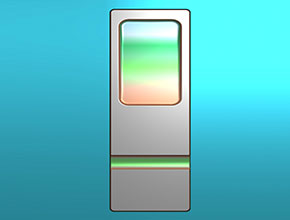 砚台系列精雕图3d模型电脑雕刻图_玉石加工全套