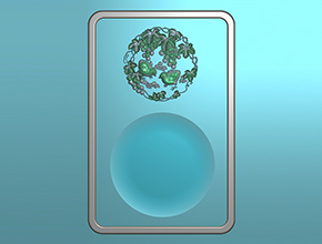 花鸟砚台玉雕电脑雕刻图纸_玉石雕刻机