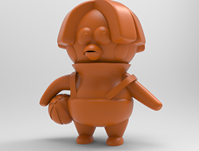 鸡你太美立体卡通模型雕刻模型_玉石雕刻机