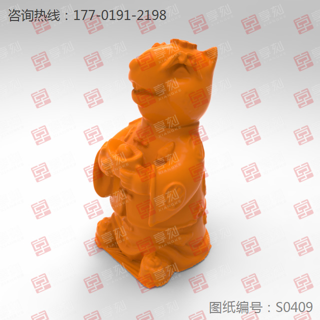 生肖鼠摆件玉雕图案图纸_玉石雕刻工具厂家