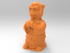 十二生肖猴立体玉石雕刻图_玉石雕刻工具厂家