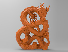 碧云龙镂空玉石工艺品摆件精雕图_玉石雕刻工具