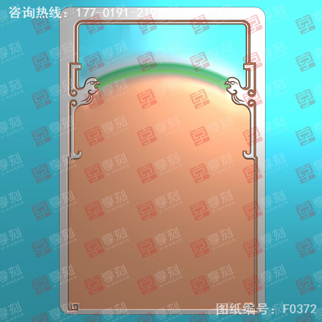 砚台仿古鸟纹电脑玉雕图纸_玉石雕刻工具厂家