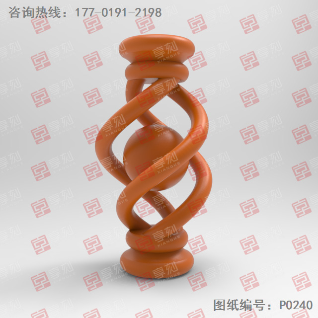 镂空弹簧球工艺品模型雕刻图纸_玉石雕刻工具厂家