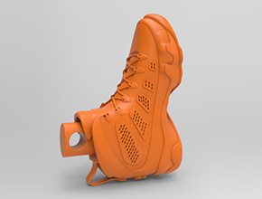 AJ鞋子模型雕刻图纸_玉石雕刻工具厂家