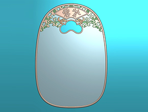 砚台雕刻图纸紫云仿古图文电脑图纸_玉石雕刻工