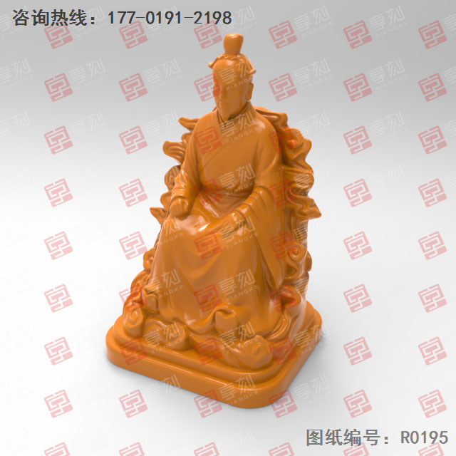 木雕人物靠椅子摆件电脑雕刻图纸_玉石雕刻工具厂家