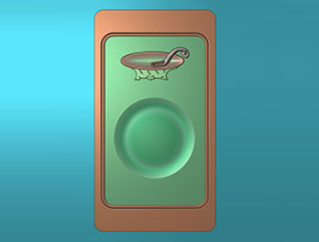 天池砚台电脑精雕模型图纸_砚台雕刻工具厂家