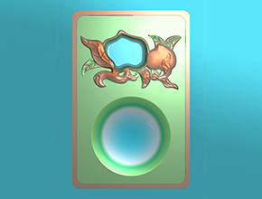 砚台石材雕刻电脑精雕图_玉石雕刻机厂家