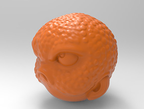 河豚珠子玉石手串3d精雕图_玉石雕刻机厂家