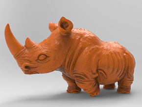 犀牛摆件玉石电脑精雕图纸_玉石雕刻机厂家