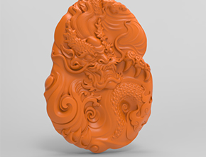 龙牌翡翠电脑精雕图纸_五轴玉石雕刻机厂家