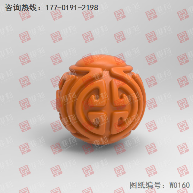 寿纹珠子电脑精雕图纸_五轴雕刻机厂家
