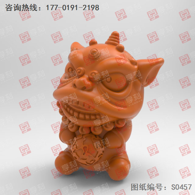 关羽摆件3D模型精雕图_五轴雕刻机厂家