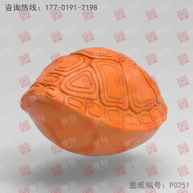 龟壳配饰电脑精雕机图纸_五轴雕刻机厂家