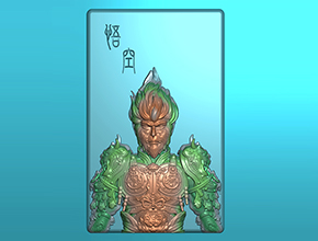 黑神话孙悟空玉雕精雕图纸_五轴雕刻机厂家